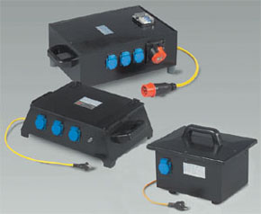 Isolating transformer 230/230V and 400/400/230V